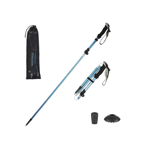 Katlanabilir Yürüyüş Batonu Kayak Batonu Hafif  Alüminyum Trekking Tırmanma Baston Kamp