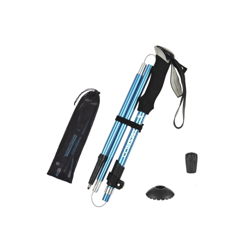 Katlanabilir Yürüyüş Kayak Batonu Baston Hafif Alimünyum Trekking Tırmanma Batonu Dağcı Kamp