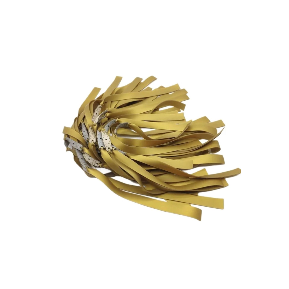 3 Adet Slingshot Düz Kauçuk Sapan Lastiği 1mm Gold