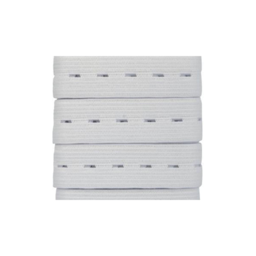 Ilikli Lastik Eni:2cm. Beyaz 2 Metre