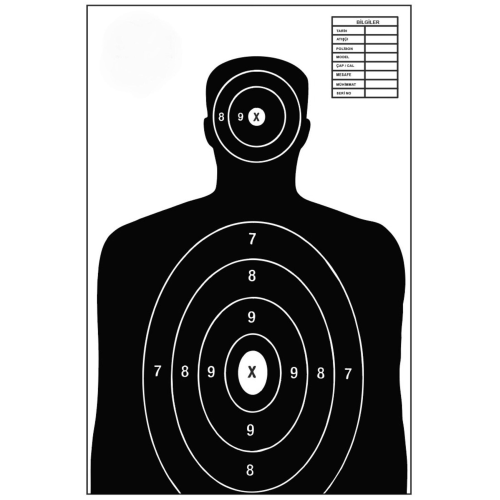 Taktik Atış Hedef Kağıdı 111 (10 Adet)