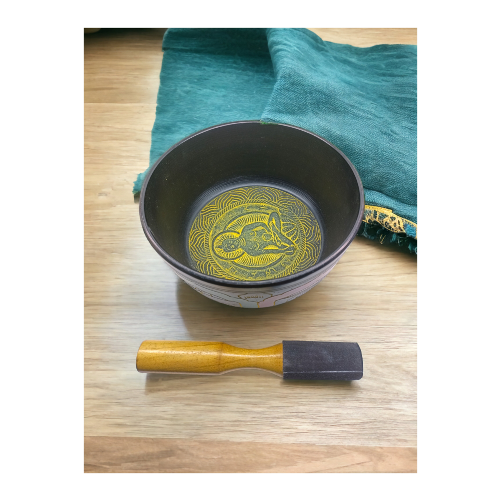 Meditasyon Çanı Yoga Çanı Tibet Çanağı 20 Cm Ses Terapi