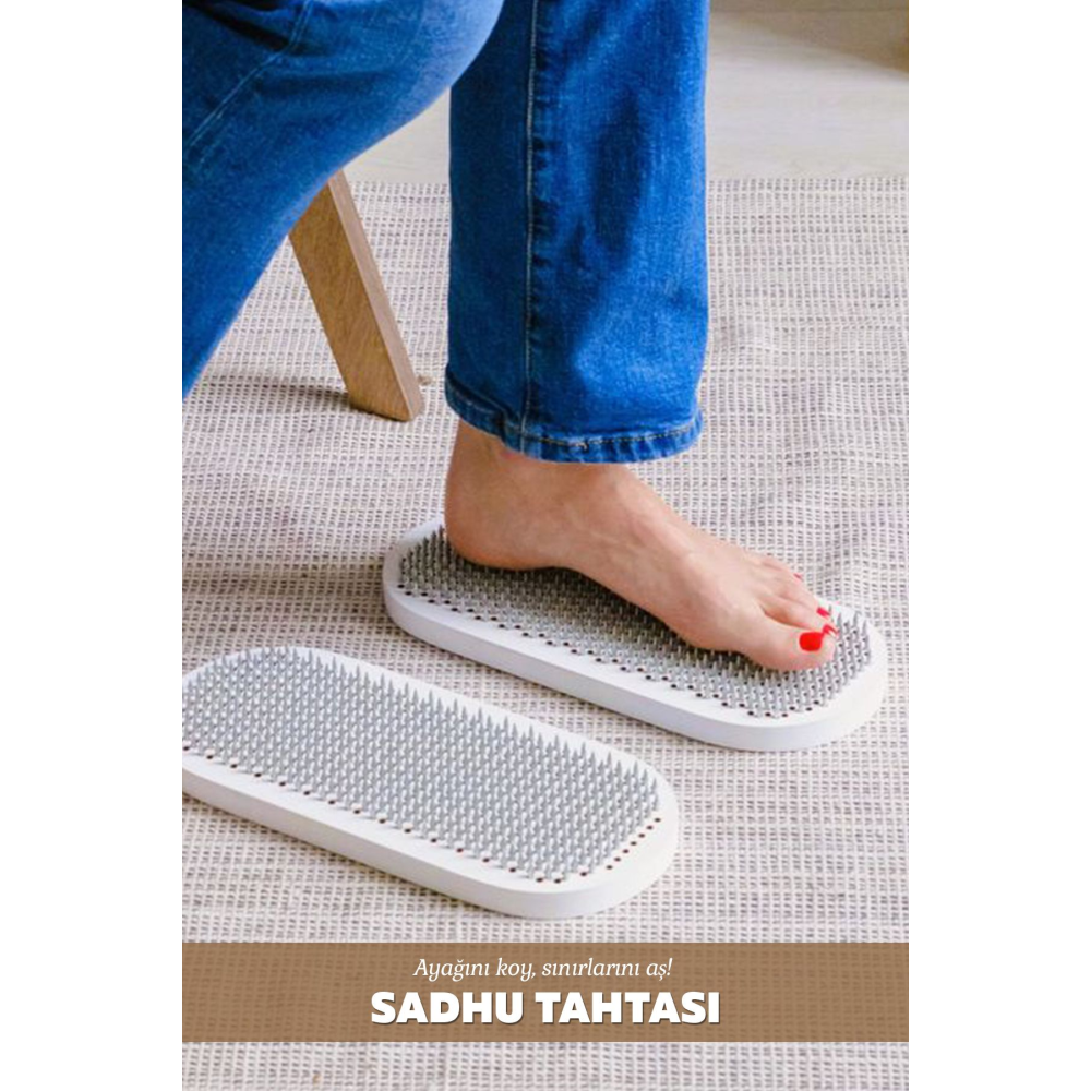 Yoga Çivili Tahtası Refleksoloji Masaj