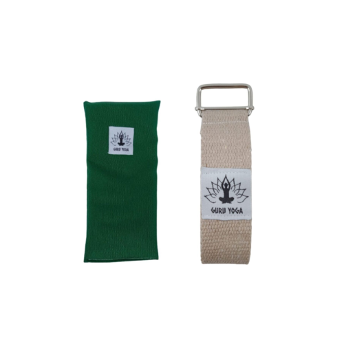Guru Yoga Başlangıç Seti Göz Yastığı Ve Yoga Kemeri Yoga Pilates Seti