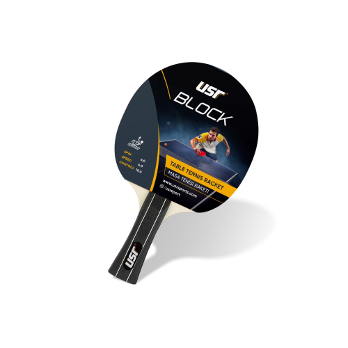 Block ITTF Onaylı Masa Tenisi Raketi