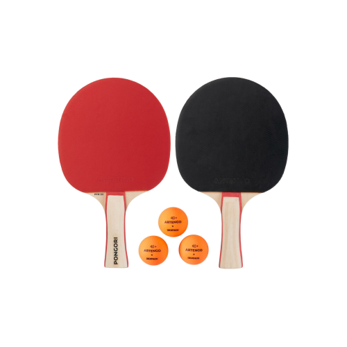 Pongori Masa Tenisi Seti: Ppr 130 Raket 3 Top