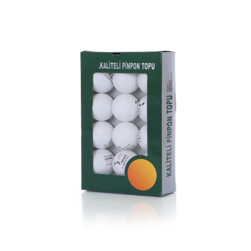Yüksek Kalite 12 Adet 3 Yıldız Ping pong Topu Sekme Garantili +40 Gazlı Masa Tenisi Topu Pinpon Top
