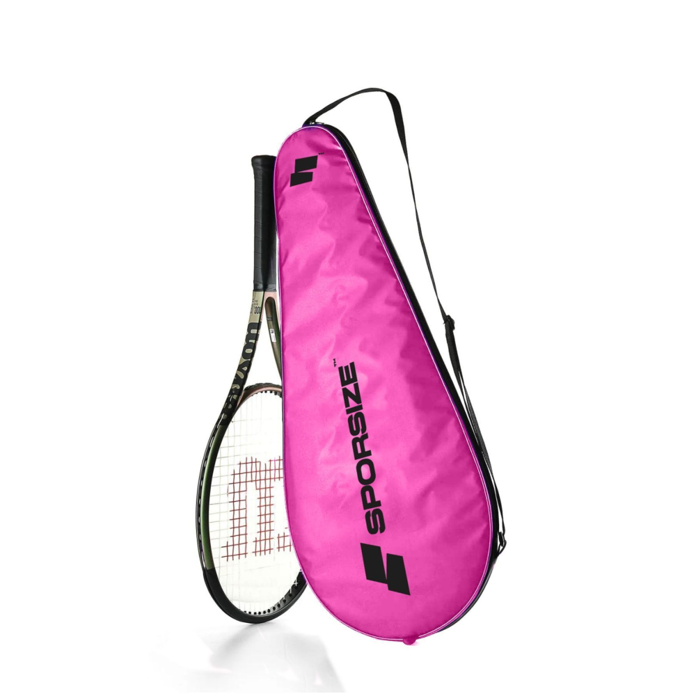 Tennis Racket Cover Tenis Raketi Kılıfı Çantası Pembe ( Sadece Kılıf )