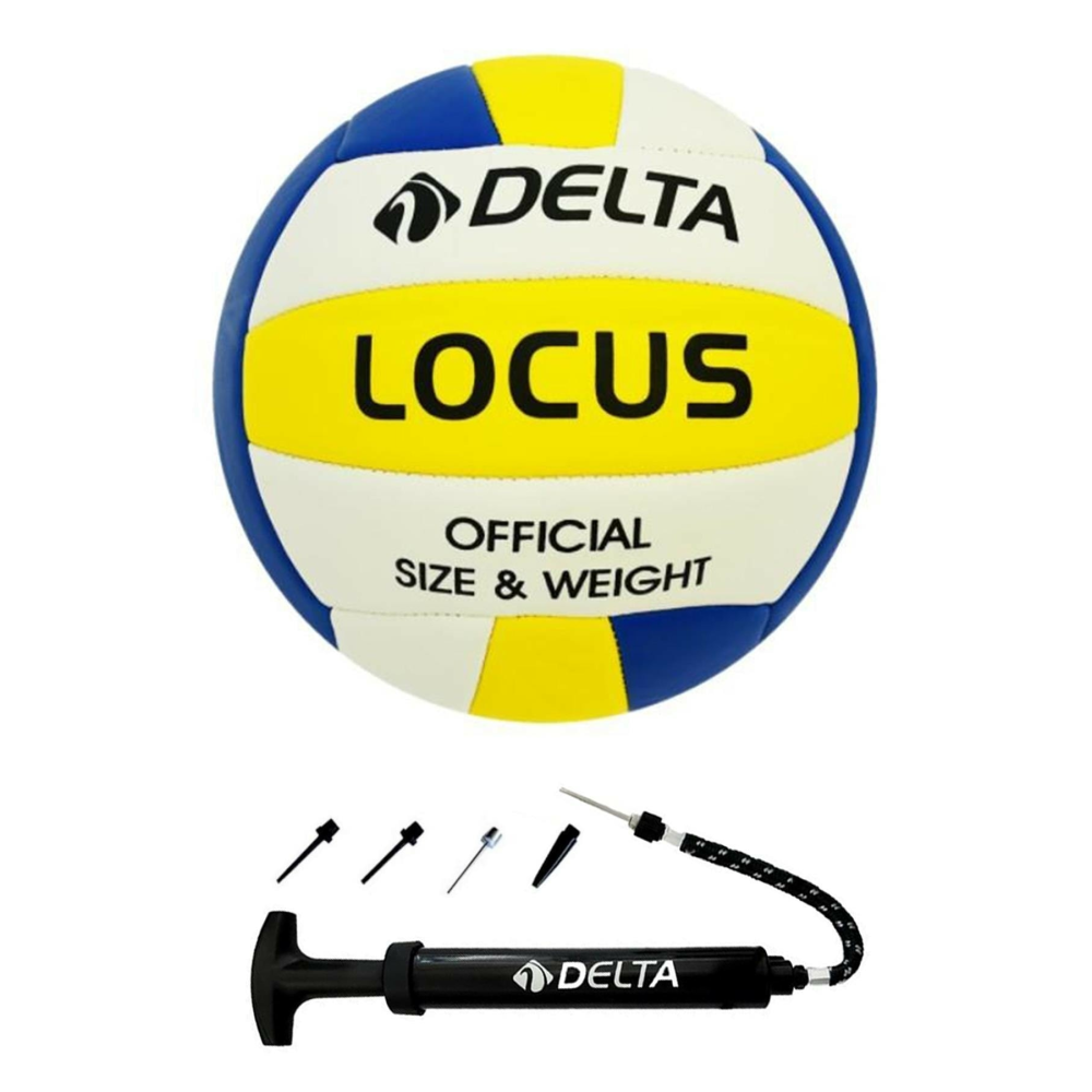 Locus Dikişli 5 Numara Voleybol Topu + Top Pompası