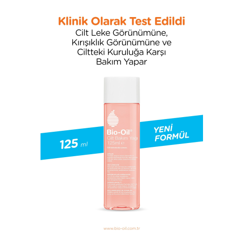 Bio Oil Çatlak Karşıtı & Nemlendirici Cilt Bakım Yağı 125 ml - Yeni Formül