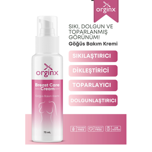 Göğüs Dikleştirici & Dolgunlaştırıcı Sıkılaştırıcı Göğüs Bakım Kremi 75 Ml