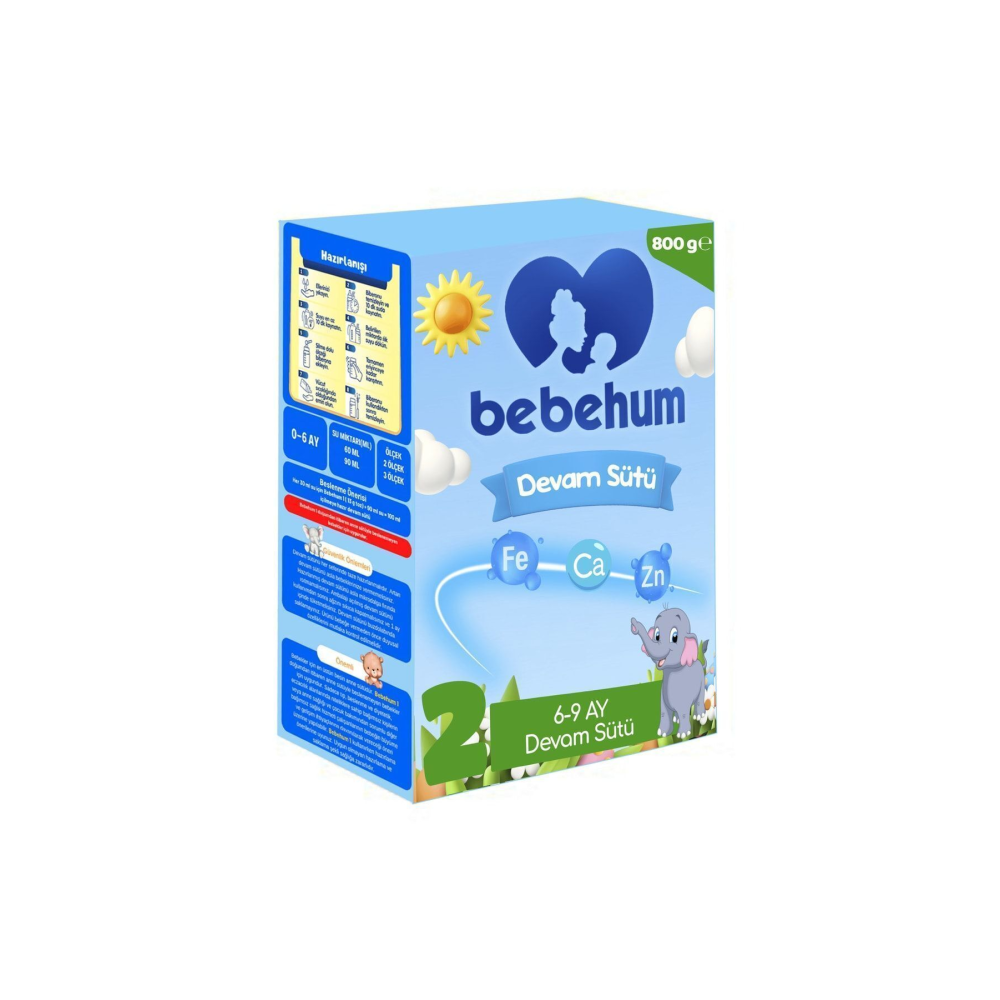 Bebehum 2 Devam Sütü 800 Gr 6-9 Ay
