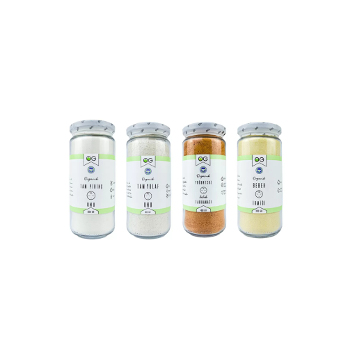 Organik Sertifikalı Bebek Ek Gıda Alerjen Seti 6 Ay