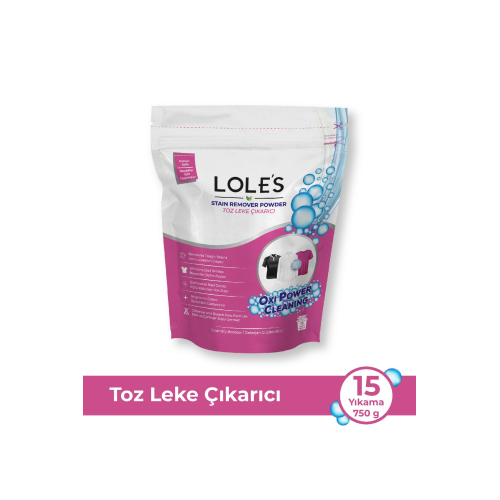 Toz Leke Çıkarıcı, Çamaşırlar Için, 750g, Bebek Için Güvenli, Klor Ve Çamaşır Suyu Içermez