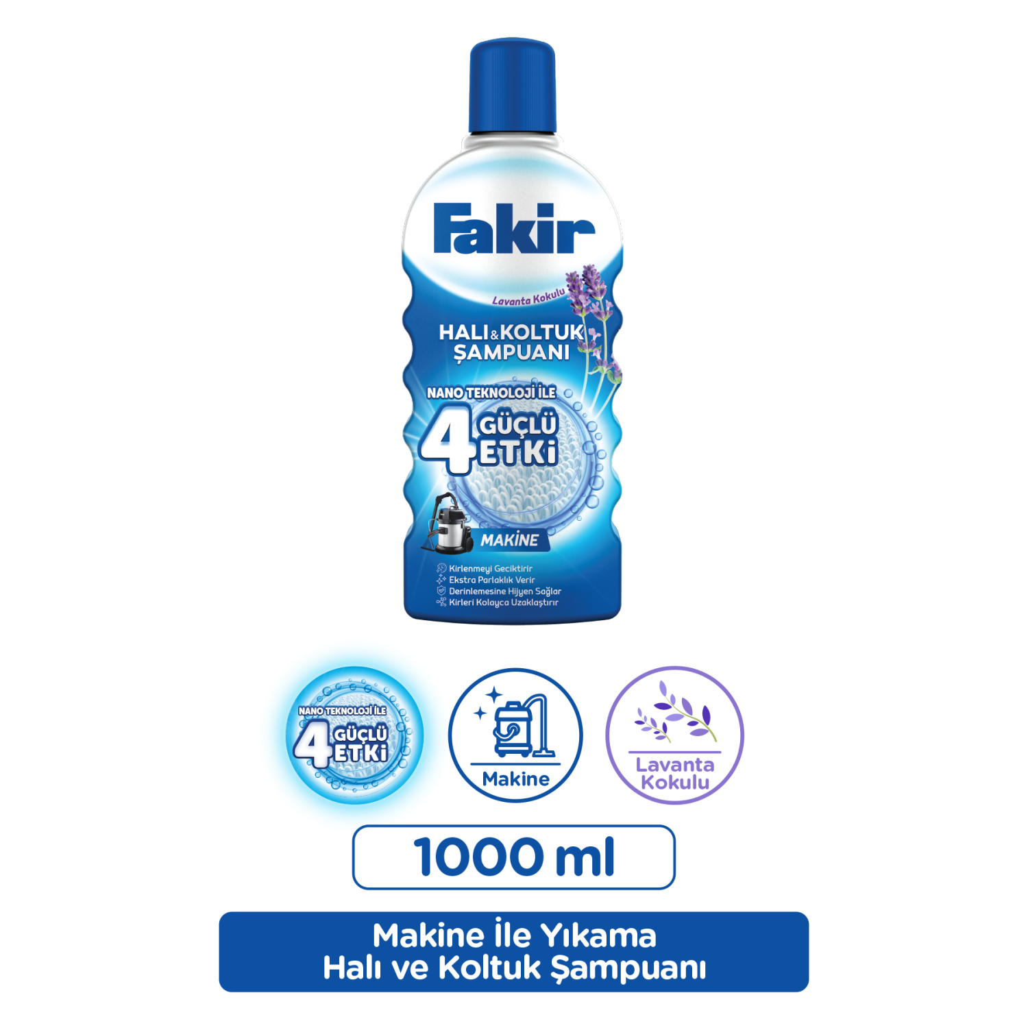 Makine Lavanta Nano Teknolojili Halı Ve Koltuk Şampuanı 10