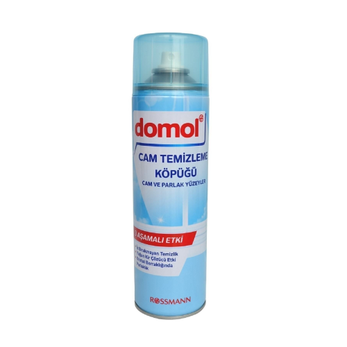 Cam Temizleme Köpüğü Cam Ve Parlak Yüzeyler 500 Ml