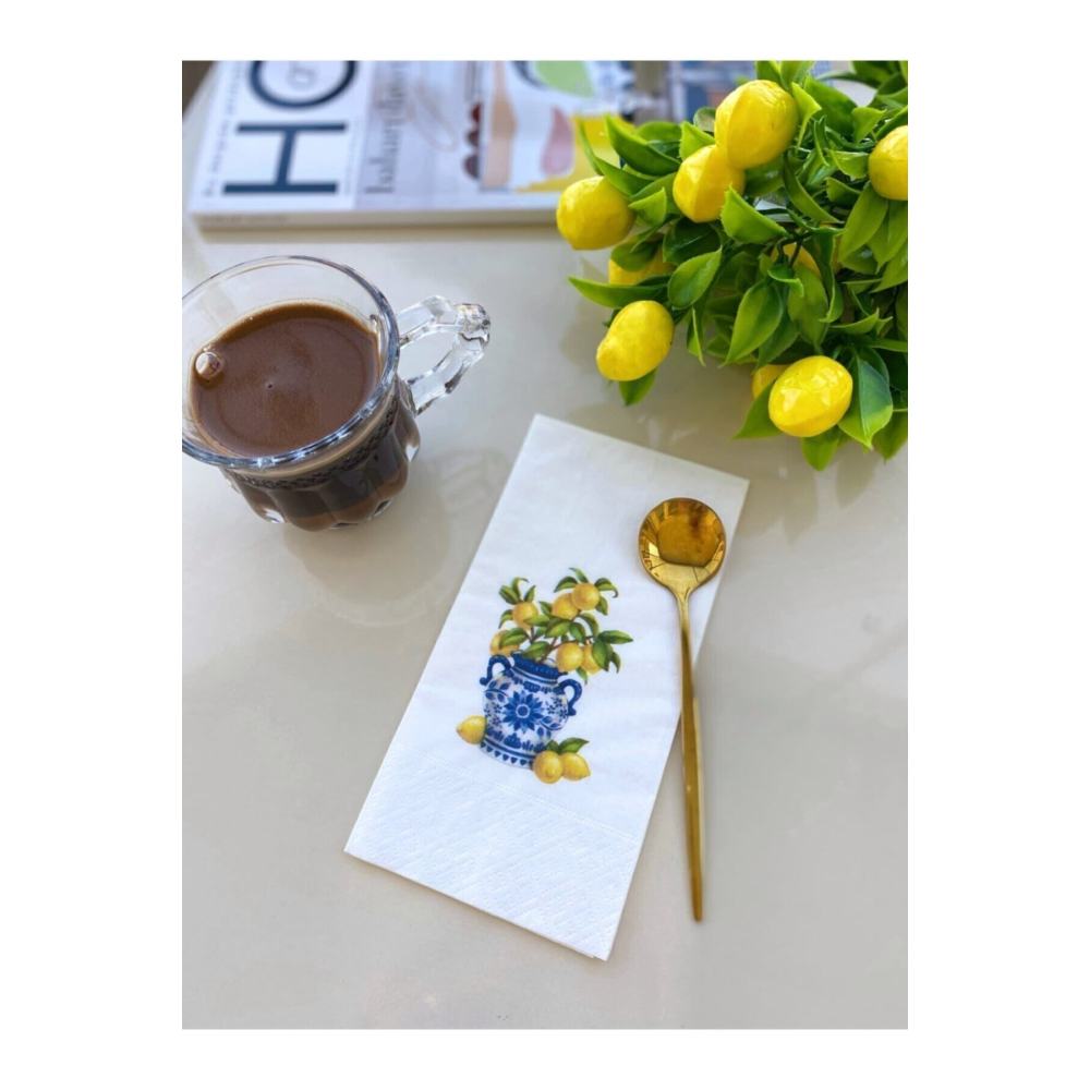 Bleu Blanc Limon Sunum Peçetesi 16lı