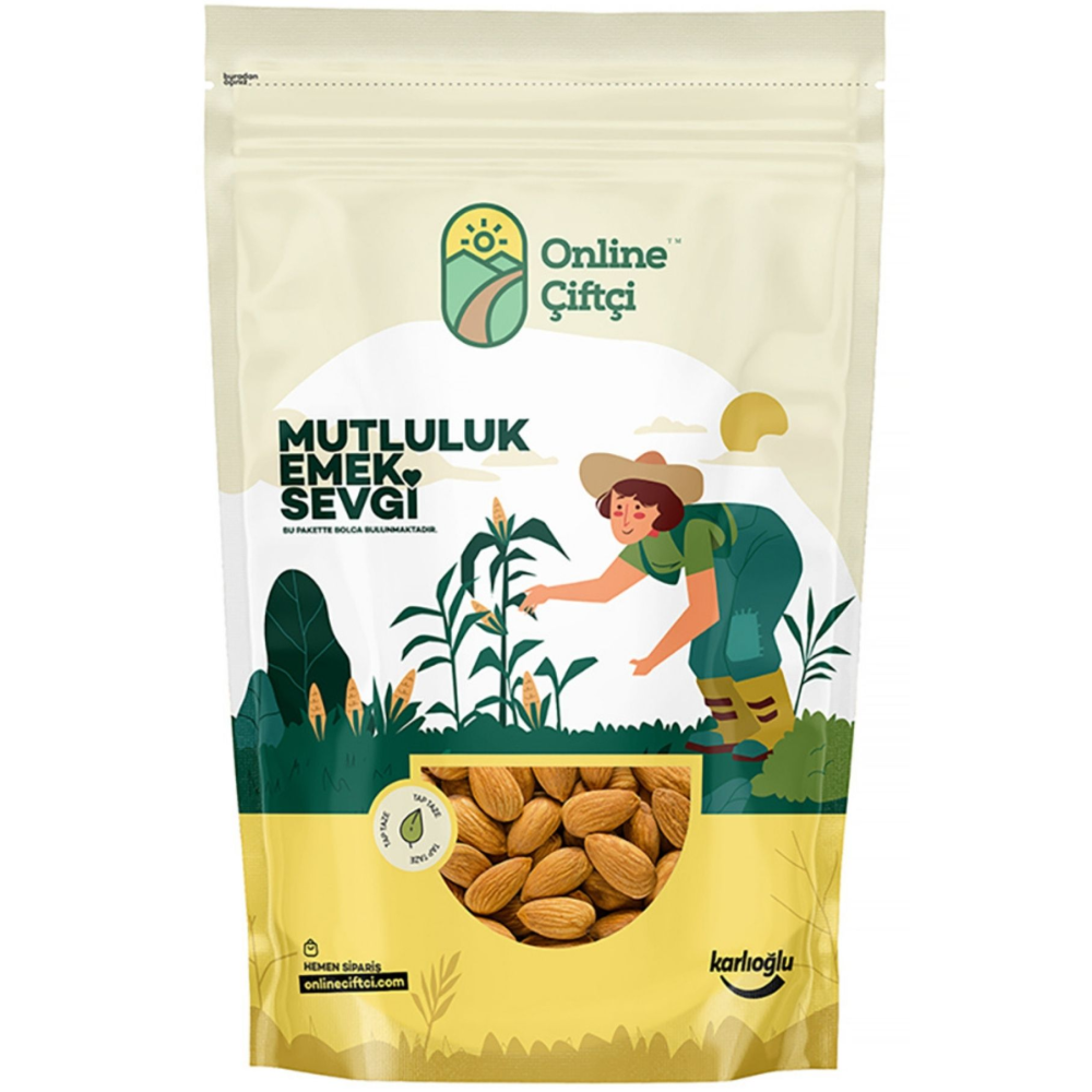 Çiğ Yerli Badem 1 kg