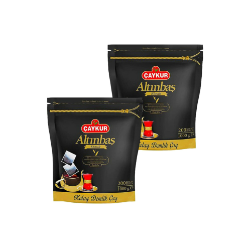 Altınbaş Demlik Poşet Çay 5 gr 200'lü 2 Paket 400 Adet