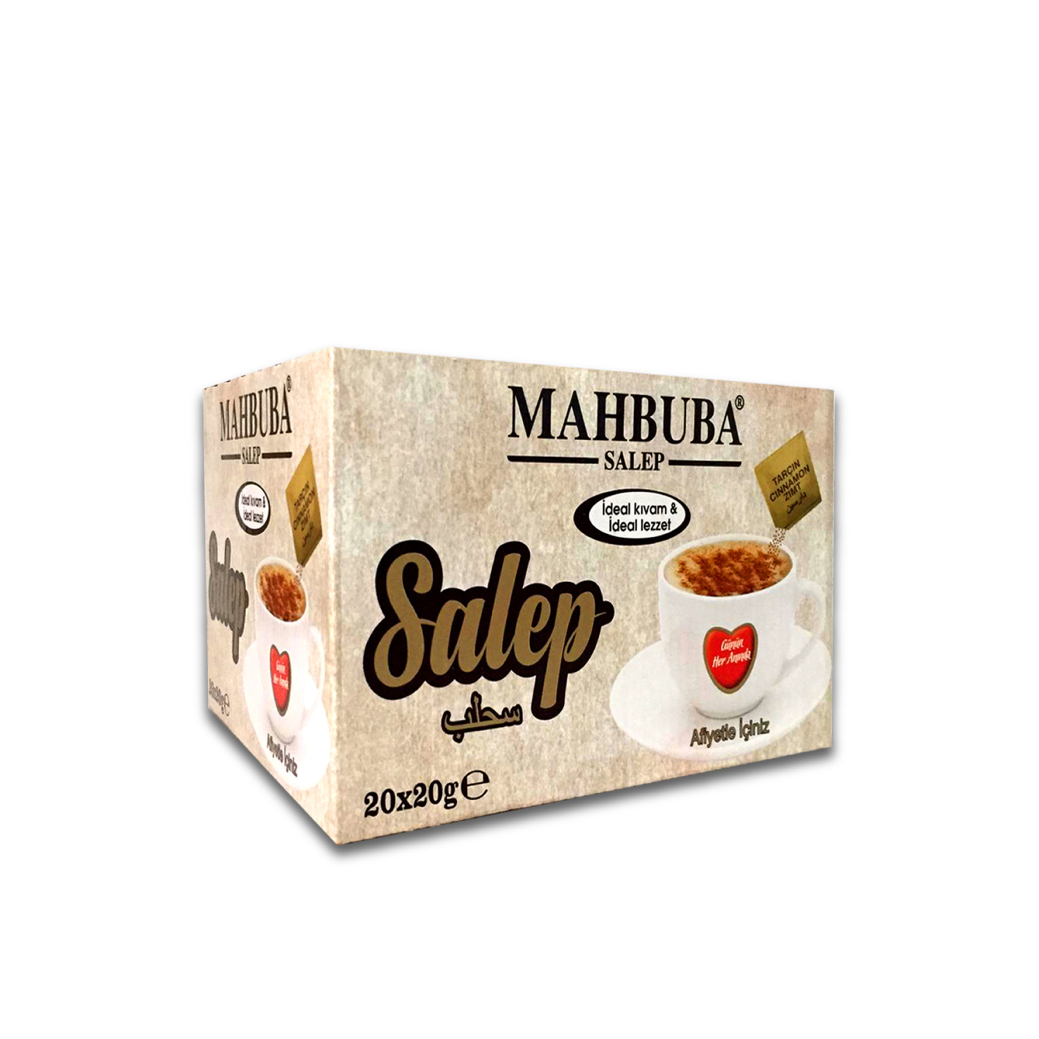Salep ( Sahlep ) Tarçınlı 20x20gr