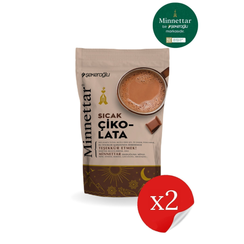 Minnettar Sıcak Çikolata 2 X 200 gr ( 2 Paket )