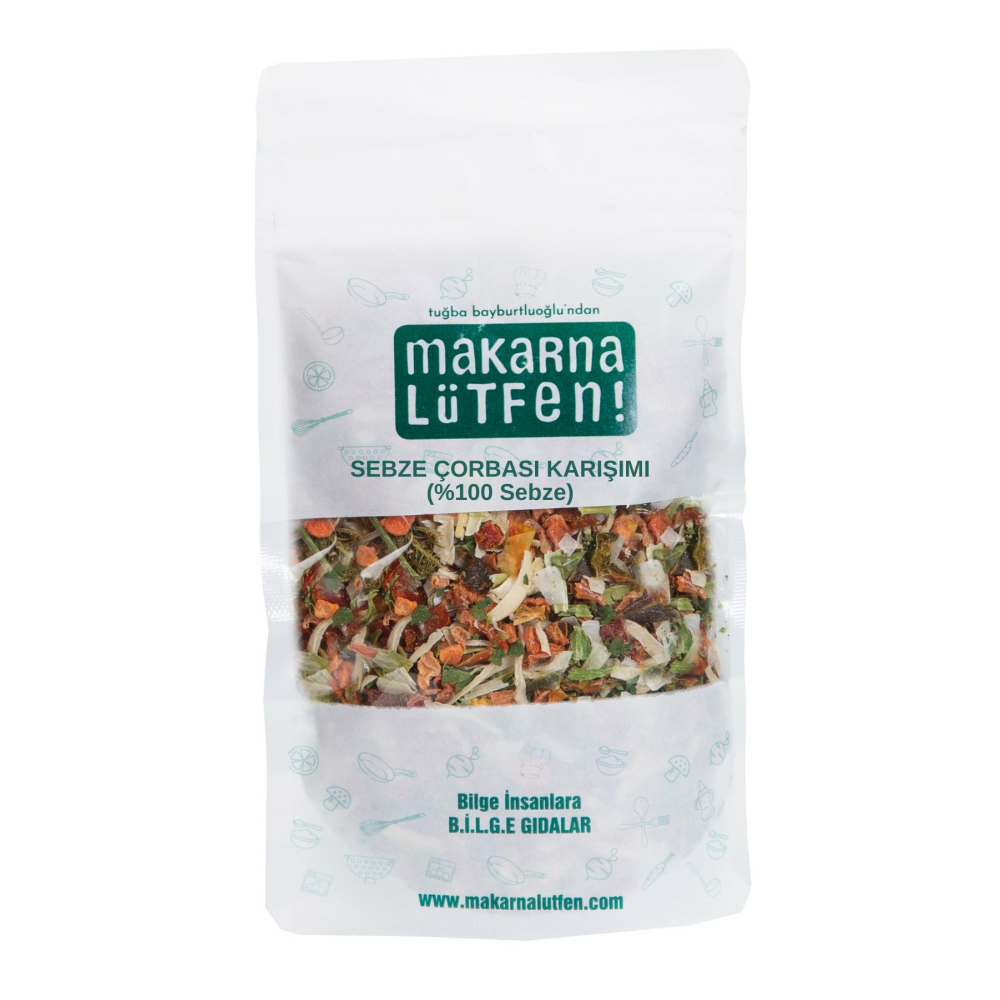 Atom Çorbası %100 Sebze-Unsuz-Katkısız 50 gr