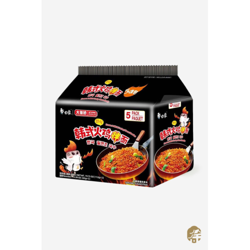 Kore Usulu Hindi Aromalı Erişte *5 ( Korean Style Hot Turkey Flavor Instant Noodle *5 ) – 560g