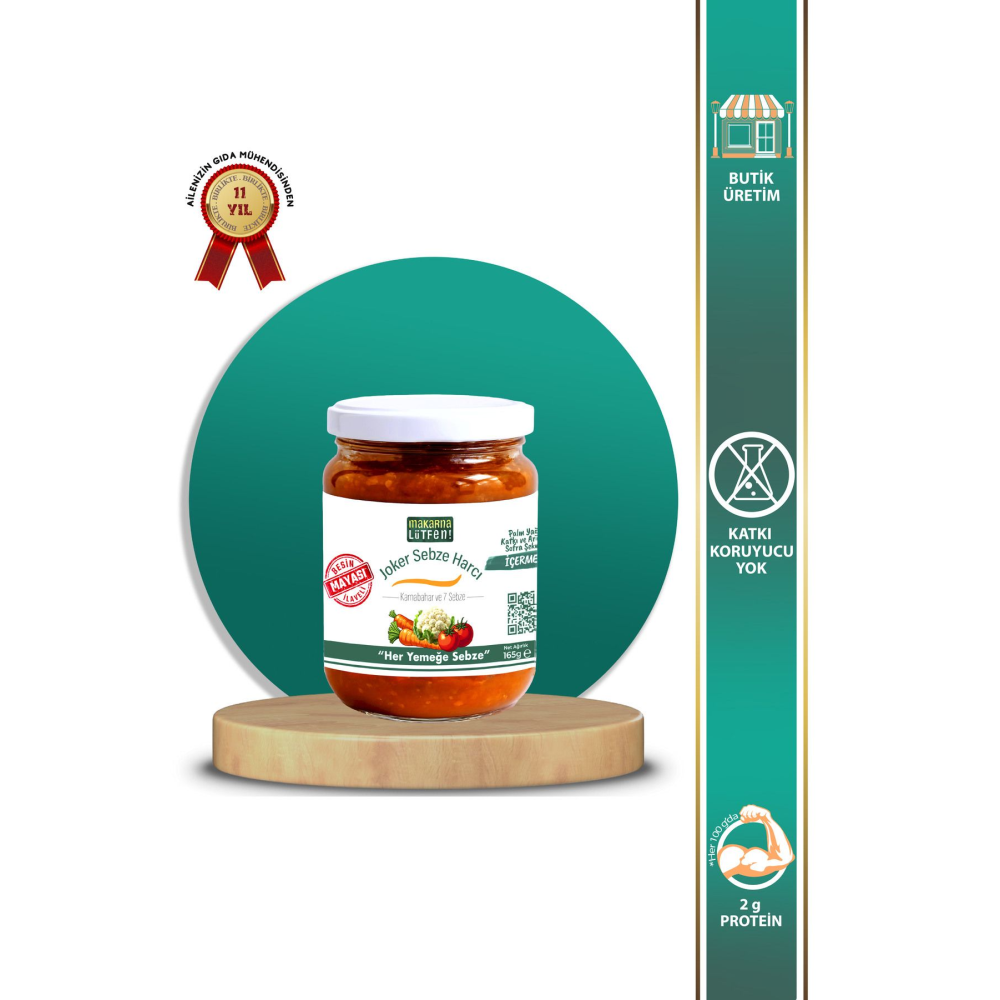 Joker Karnabahar ve 7 Sebze Harcı (165 gram)