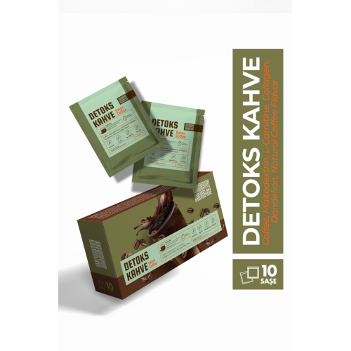 Detox Kahve (Hindiba, L-Carnitin, Collagen içeren Detoks Etkili Kahve)