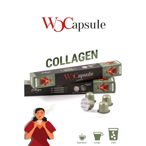 Wocapsule Kolajen Nespresso Uyumlu Kapsül Kahve 10'lu Kutu