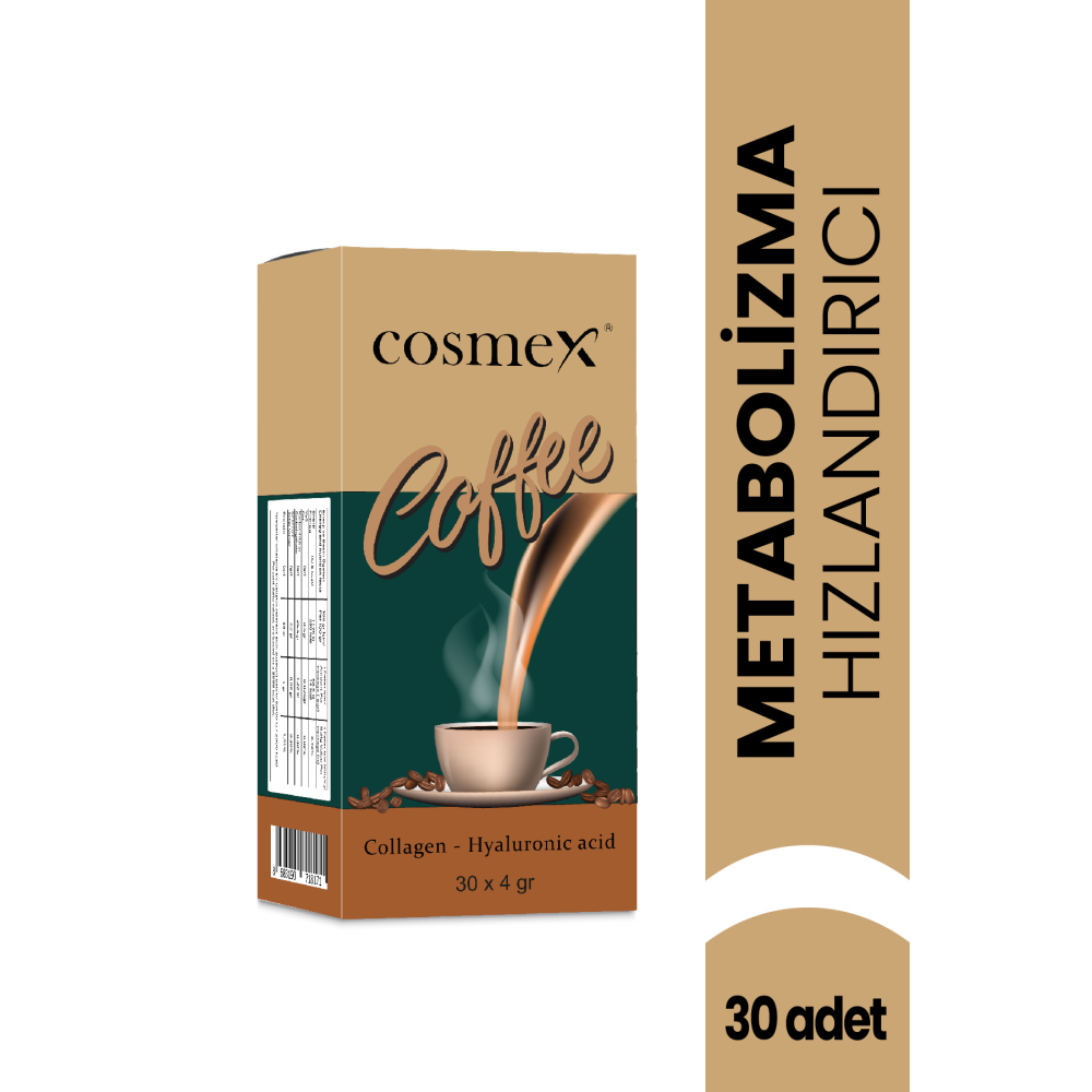 Coffee Kolajen - Zayıflama, Kilo Vermeye Yardımcı - Hiyalüronik Asit Içerikli Kahve