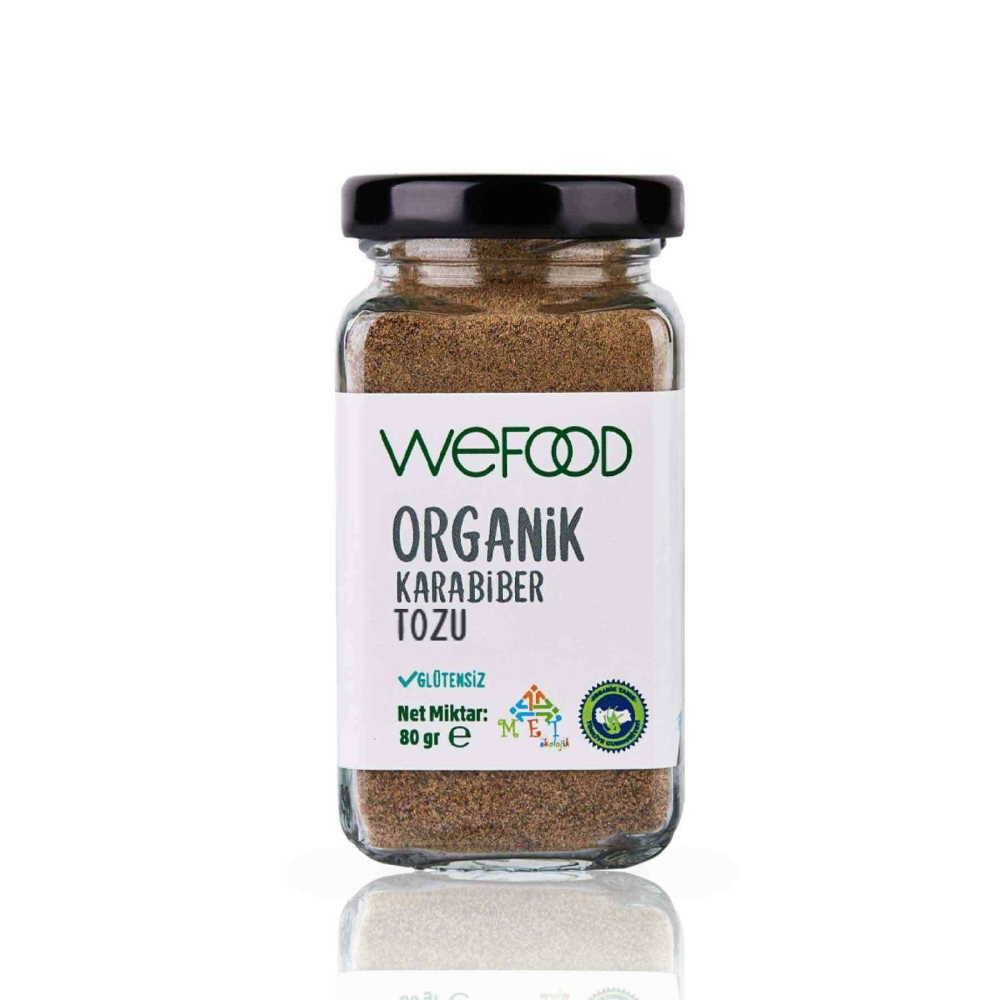 Organik Karabiber Tozu 80 gr