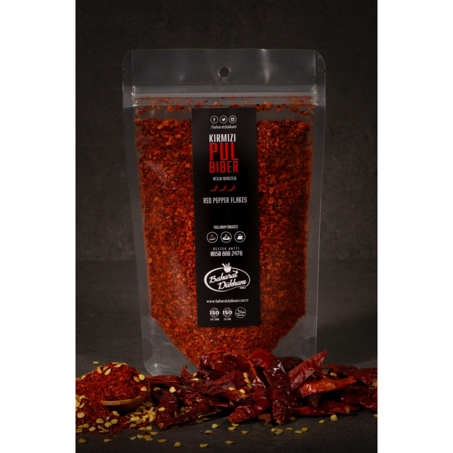 Kırmızı Pul Biber (Çok Acı) 60gr