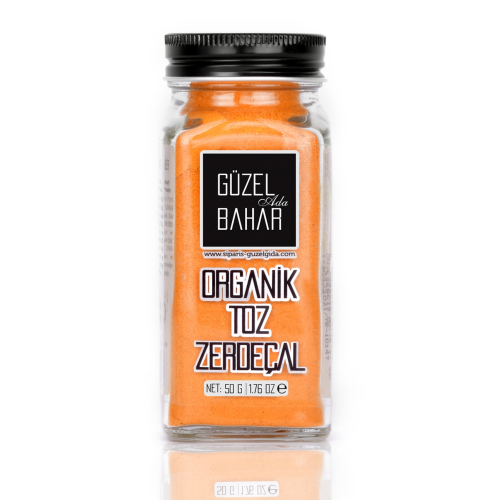 Organik Toz Zerdeçal 50gr