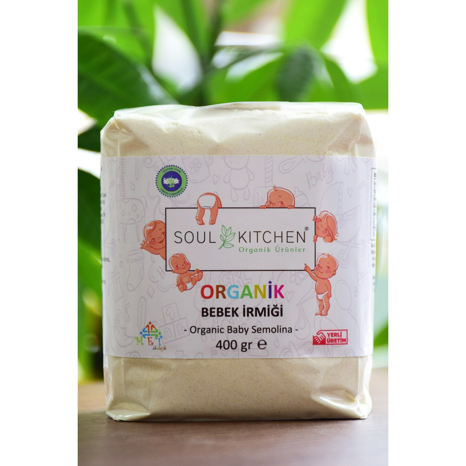 Organik Bebek Irmiği 400gr