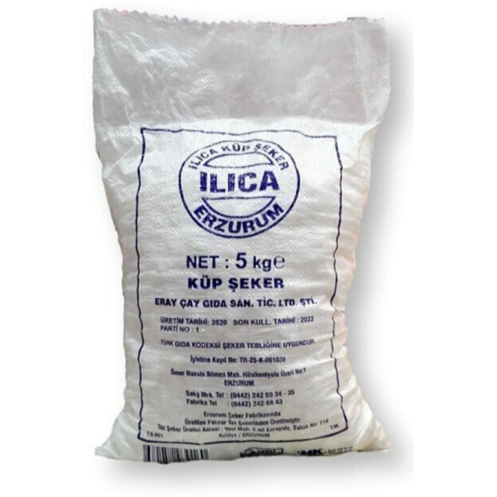 Doğudan Organik Erzurum Kesme Şeker(KÜP) 5kg
