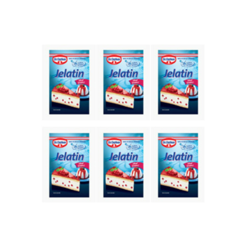 Dr Oetker Jelatin 6 Adet