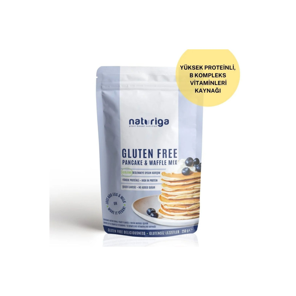 Ketojenik Pancake Ve Waffle Mix 250gr