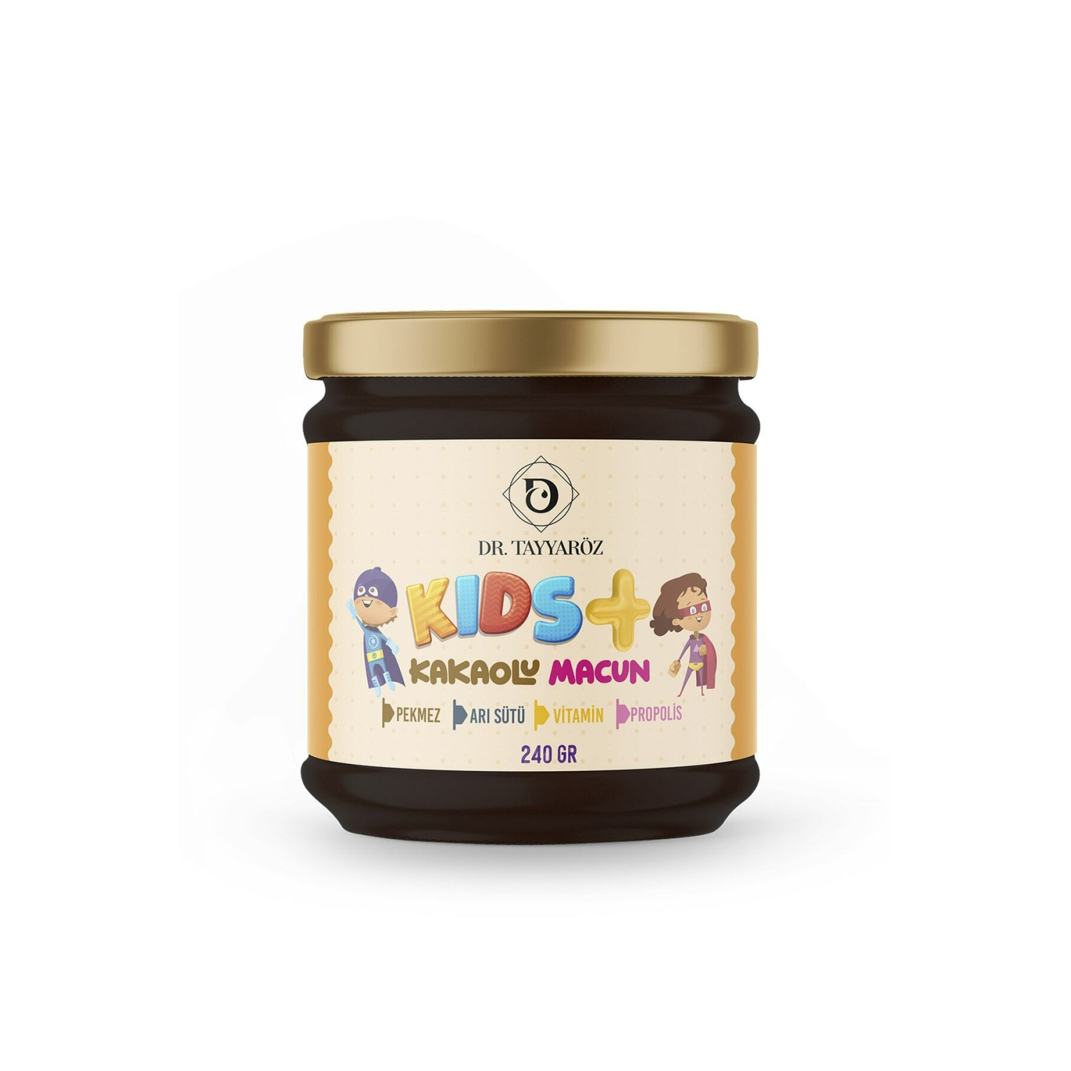 Çocuk Macunu -kakao Propolis Pekmez Arı Sütü Bal Ve Vitamin