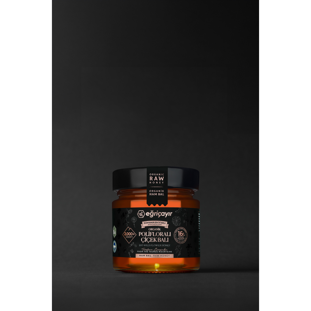 Organik Polifloralı(ÇOK ÇİÇEKLİ) Bal Ta16 300g