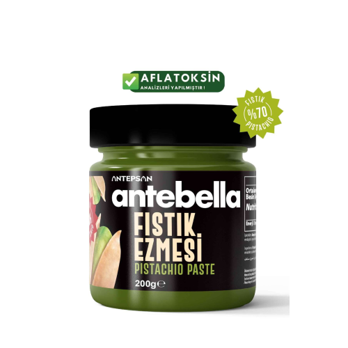 Antep Fıstık Ezmesi (PARÇACIKLI) 200 G - Antep Fıstığı Ezmesi