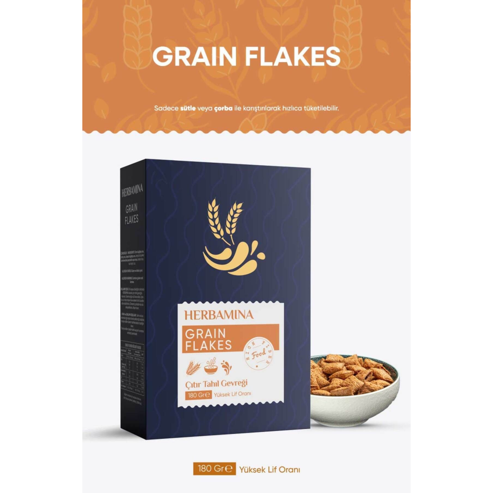 Çıtır Tahıl Gevreği 180gr