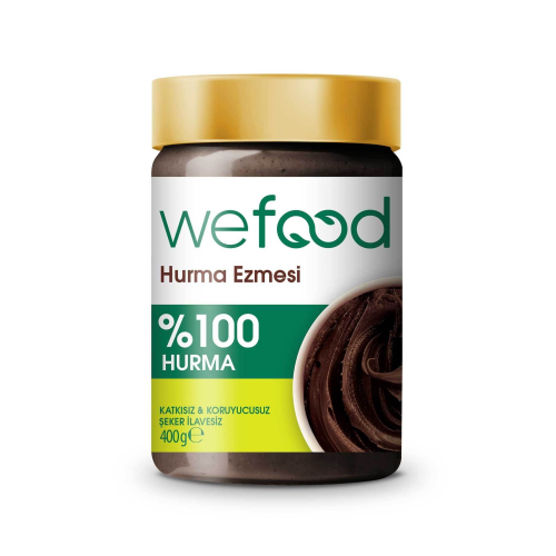 %100 Sade Hurma Ezmesi 400 gr (Hurma Püresi, Hurma Dolgusu)