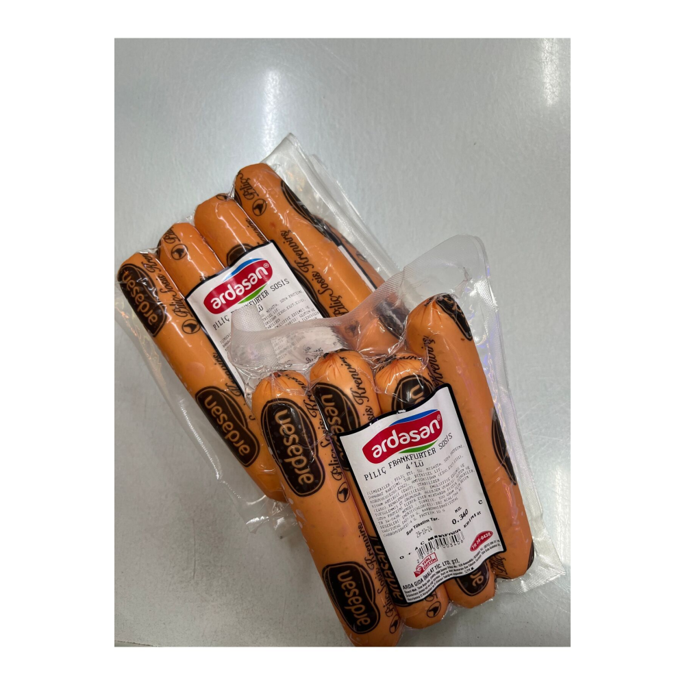 Piliç Frankfurter Sosis Krenviş 340 gr 4 lü Paket