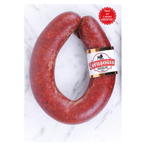 Çavuşoğlu Hakiki Afyon Sucuğu %100 Doğal Acılı 5 Kğ