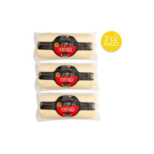 Silindir Tereyağı 1000gr 3'lü
