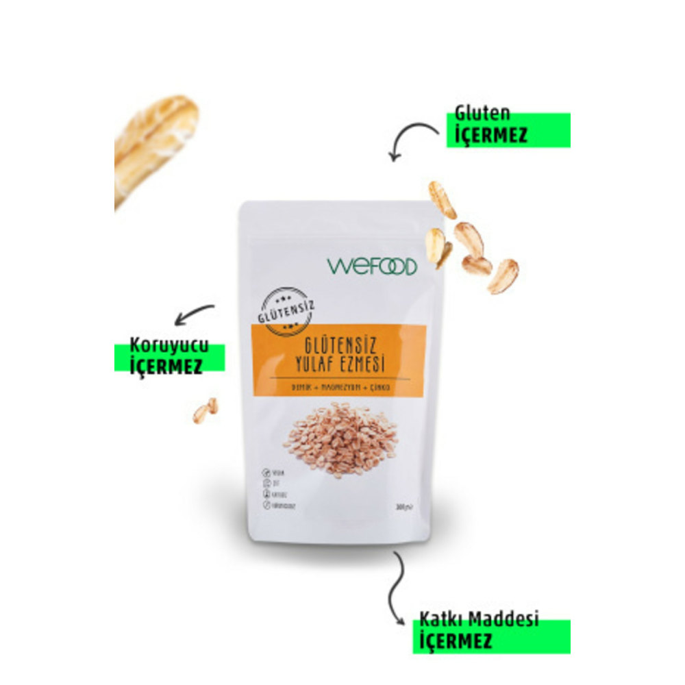 Glütensiz Yulaf Ezmesi 300 gr 2'li