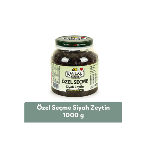Özel Seçme Gemlik Siyah Zeytin 1 kg