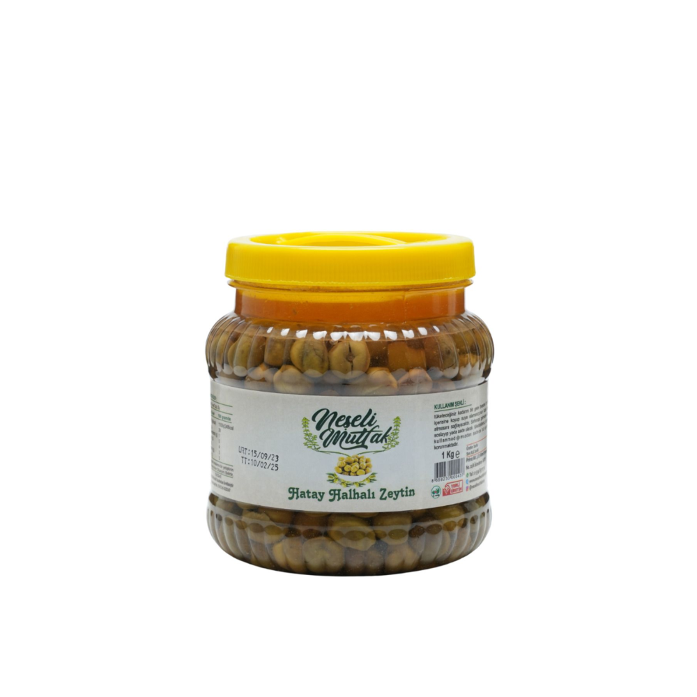 Hatay Kırma Yeşil Zeytin 1 kg