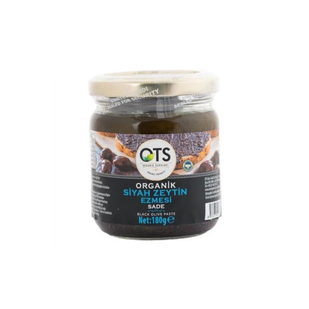 Organik Siyah Zeytin Ezmesi (180GR)